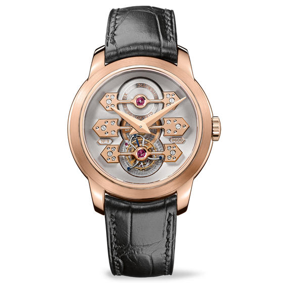 Review Replica Girard-Perregaux TOURBILLON WITH THREE GOLD BRIDGES 99193-52-001-BA6A watch